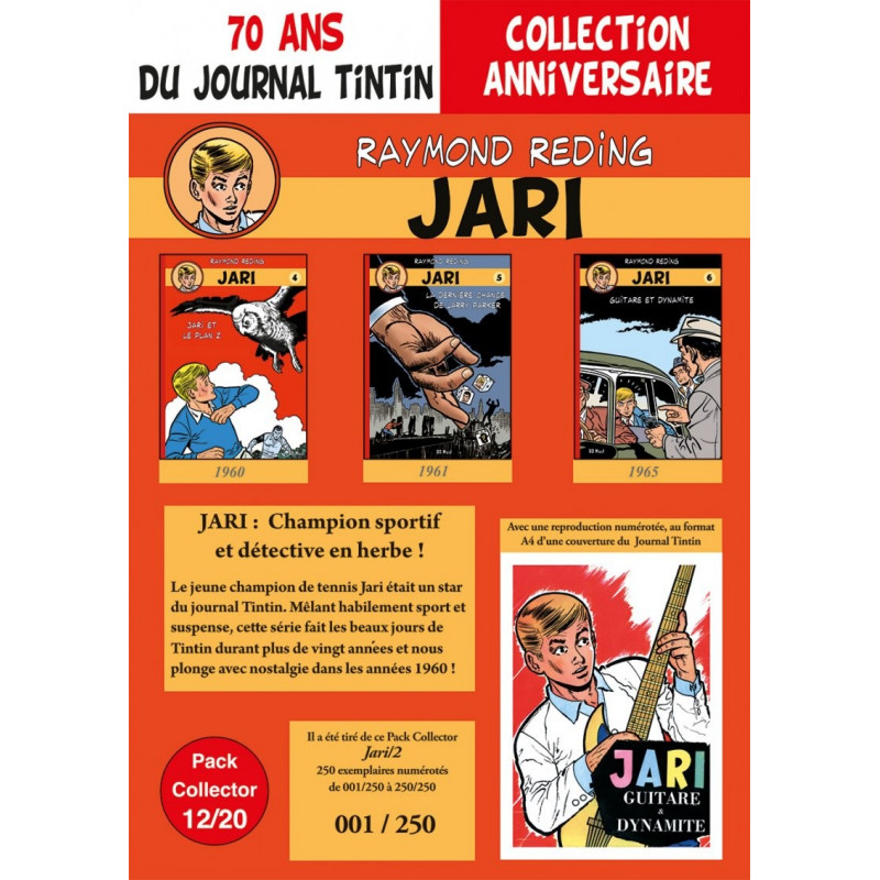 Jari T4-5-6 - pack 70 ans Journal Tintin 12/20 Jari T4-5-6 - pack 70 ans Journal Tintin 12/20
