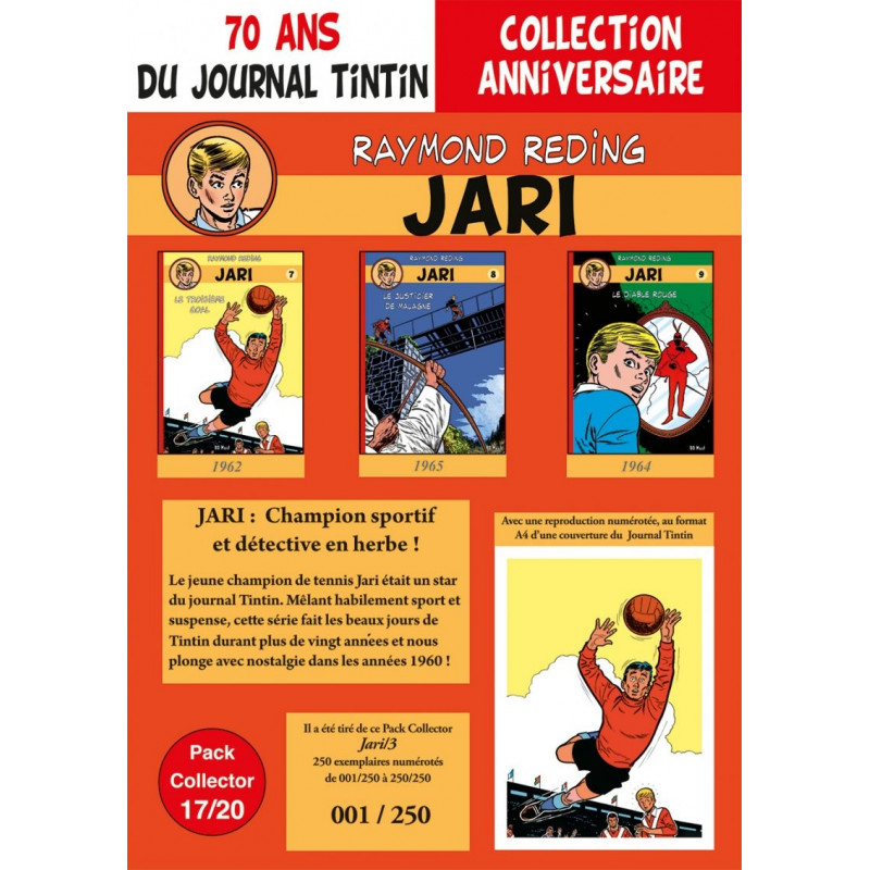 Jari T7-8-9 - pack 70 ans Journal Tintin 17/20 Jari T7-8-9 - pack 70 ans Journal Tintin 17/20