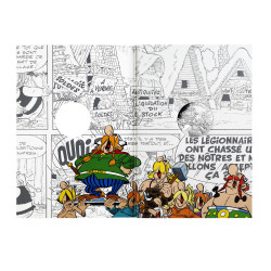 Astérix - Egalité : Groupe 10€ en argent, intérieur cartelette