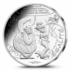 Astérix - Egalité : Baffes 10€ en argent, face