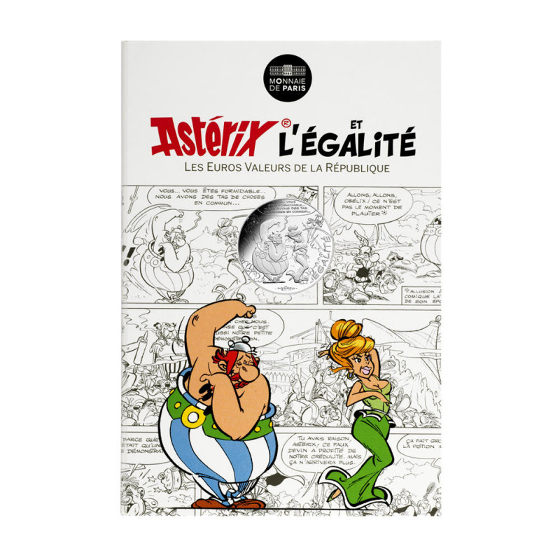 Astérix - Egalité : Baffes 10€ en argent, cartelette