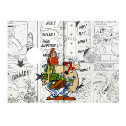 Astérix - Liberté : Chaines, 10€ en argent, intérieur cartelette