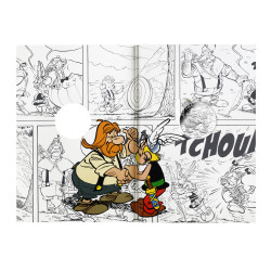 Astérix - Fraternité : Suisse, 10€ en argent, intérieur cartelette