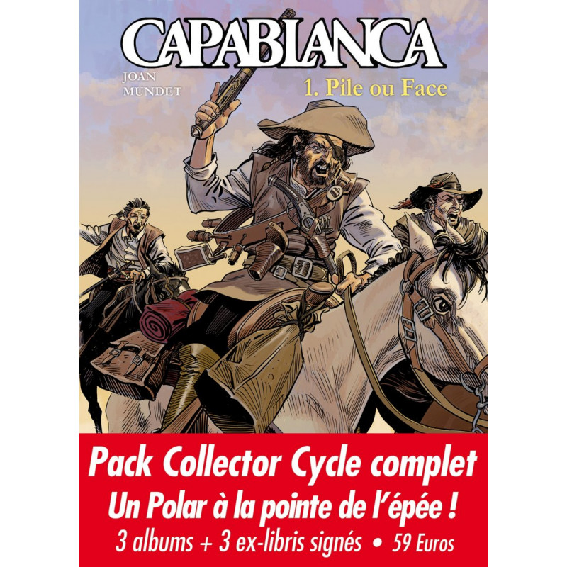 Capablanca - pack collector 3 albums, par Mundet