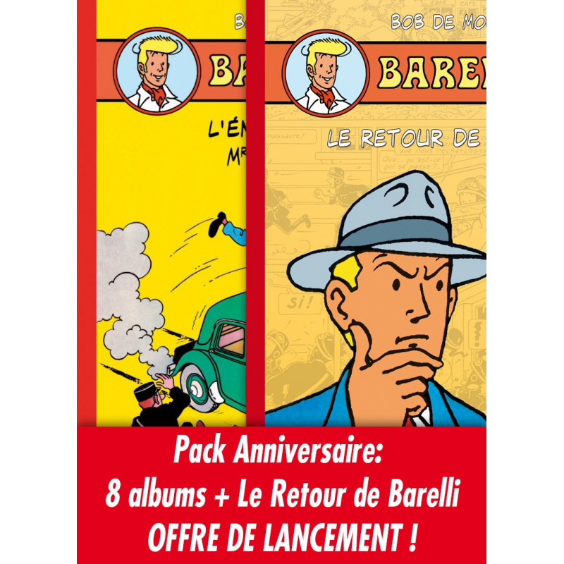 Pack anniversaire Barelli : 9 albums