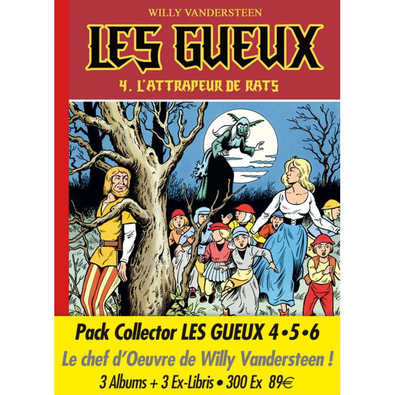 Les Gueux, par Willy Vandersteen - pack collector T4-5-6