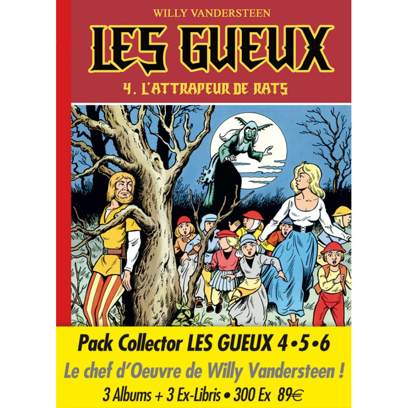 Les Gueux, par Willy Vandersteen - pack collector T4-5-6 Les Gueux, par Willy Vandersteen - pack collector T4-5-6