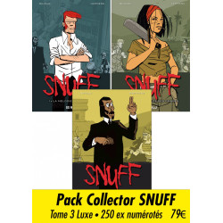 Snuff - pack collector 3 albums, par Nihoul, Lemmens et Bastoche